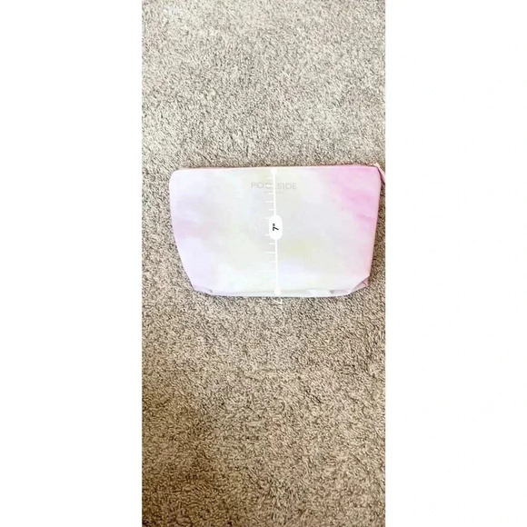 Poolside Womens Tie Dye Water Resistant Travel Organizer Pink Pouch One Size - Picture 11 of 11